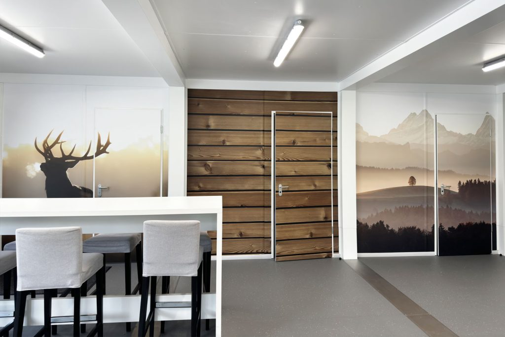 Wandgestaltung mit Folien